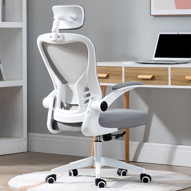 Modern Removable Arms Office Chair Tilt Mechanism Ergonomic Slide Chair with Wheels