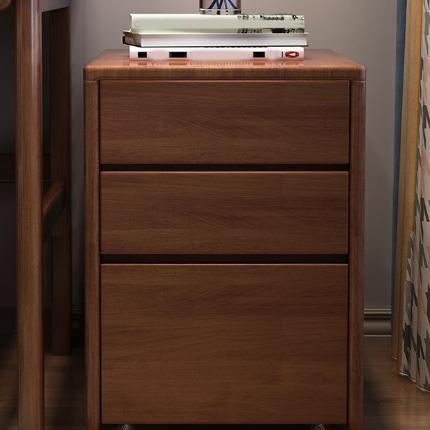 Traditional Style Vertical Filing Cabinet Wood Filing Cabinet with Storage