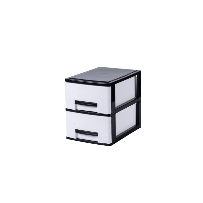 Modern Vertical Filing Cabinet Plastic Drawers File Cabinet for Home or Office