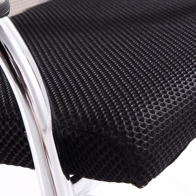 Middle/High Back Desk Chair Sponge Mesh Cushion Bow Office Chair