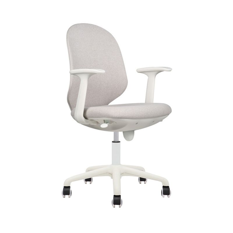 Modern Desk Chair Mid-Back Chair Mesh Computer Chair with Wheels