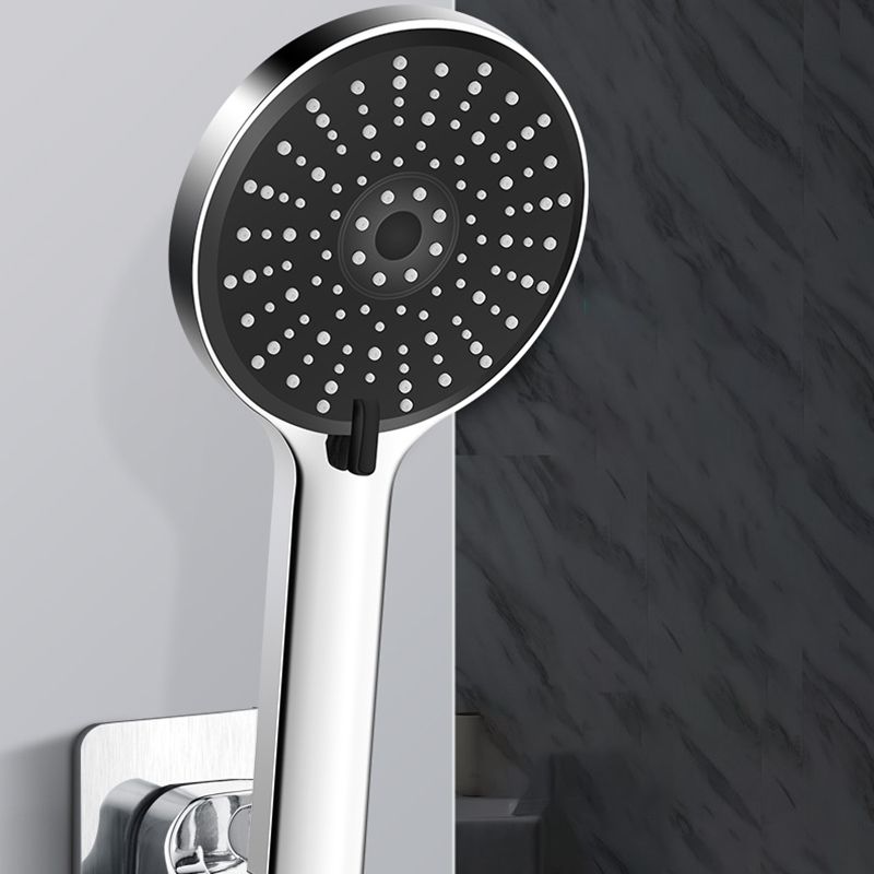 Contemporary Shower Head 5 Setting Adjustable Spray Pattern Handheld Shower Head