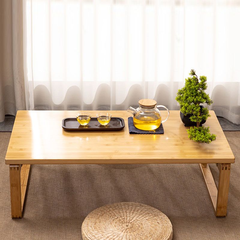 Wooden Sled Cocktail Table Scandinavian Folding Coffee Table