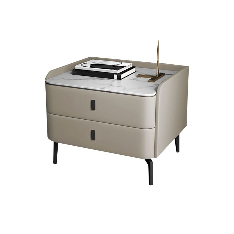 Contemporary Nightstand Contemporary Bed Nightstand with Drawers