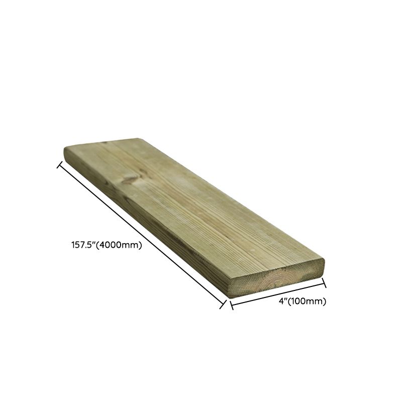 Contemporary Light Wood Flooring Nail Wood Flooring for Patio Garden