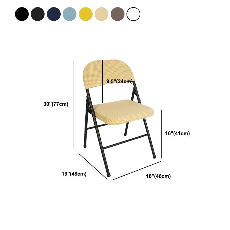 18" Wide Contemporary Conference Chair No Wheels Office Chair