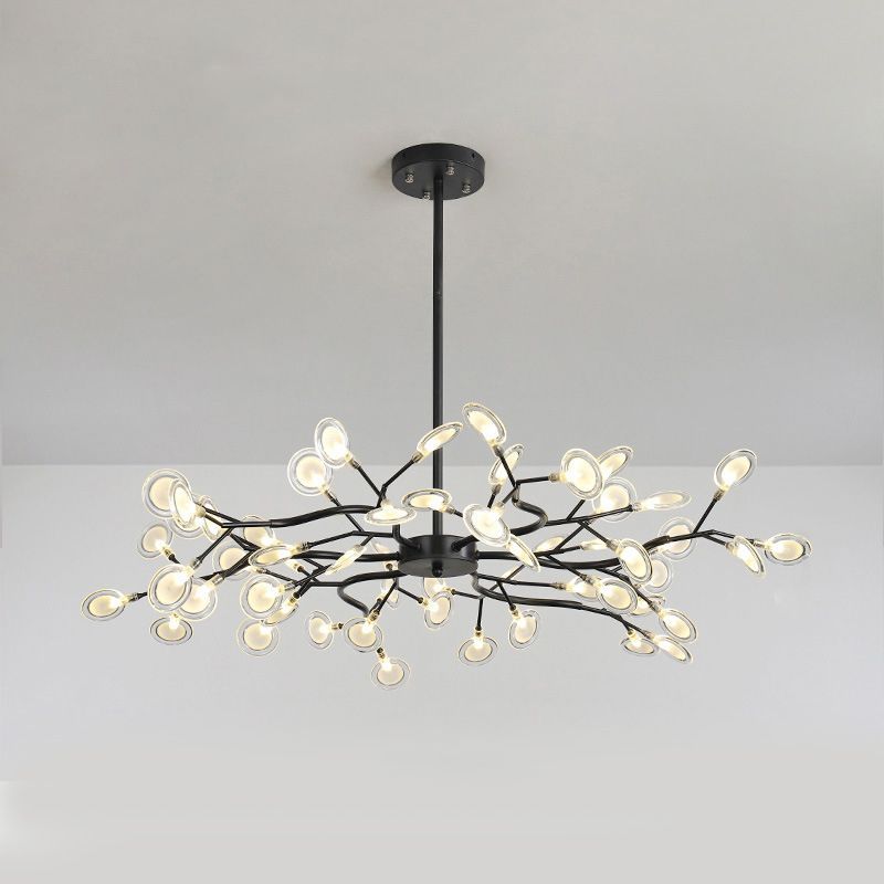 Chandelier de lustre en métal moderne en forme de branche LED ARRIMME LEMPORT