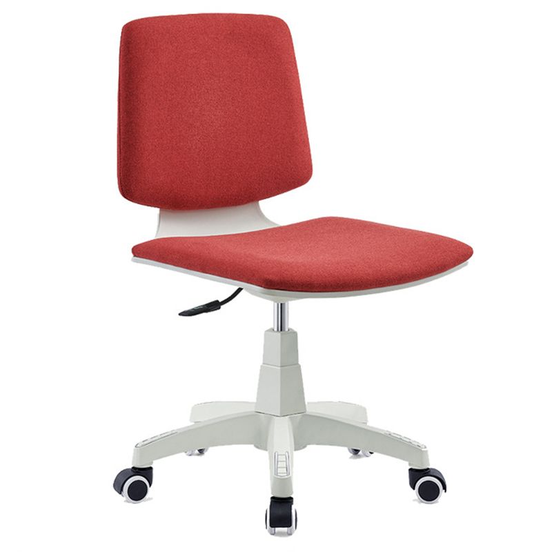 Contemporary Mid-back Office Chair Swivel Conference Chair with Wheels