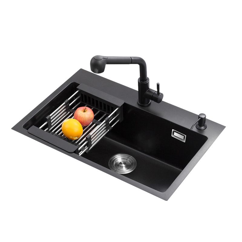 Classic Style Kitchen Sink Corrosion Resistant 2 Holes Stainless Steel Kitchen Sink