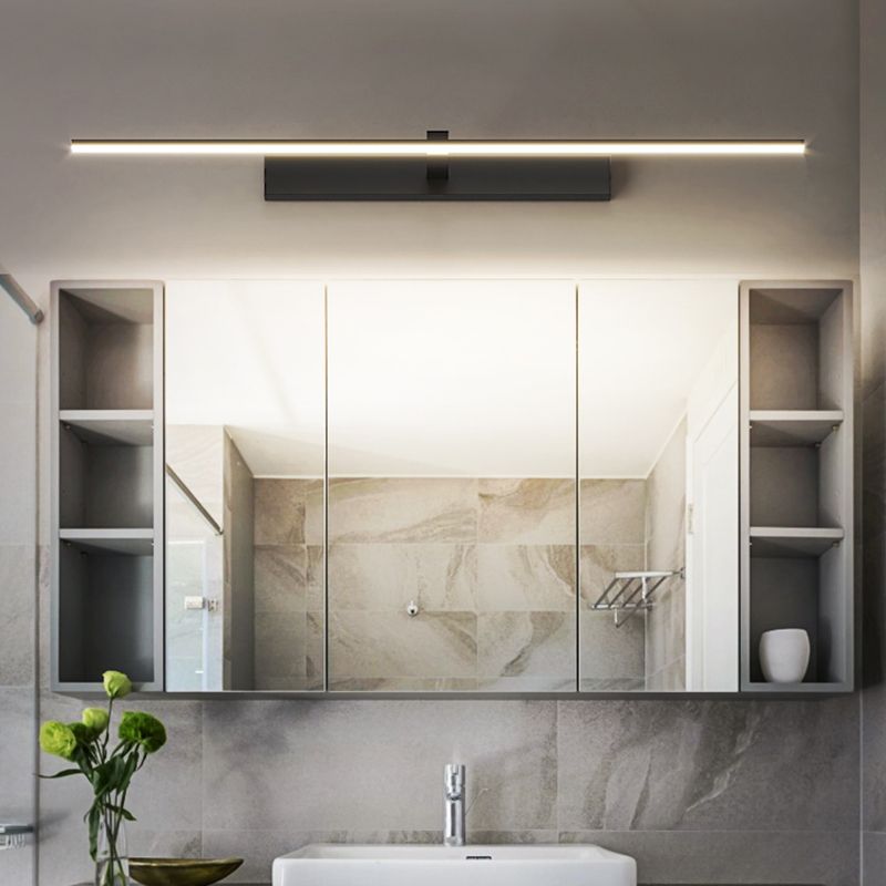 Iluminación de pared de tira de estilo minimalista Ligera de baño LED de metal LED LIGHTUR