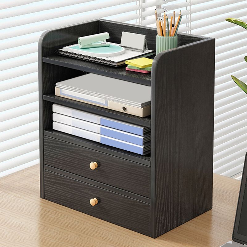 Contemporary Drawers File Cabinet Solid Color Filing Cabinet for Home Office