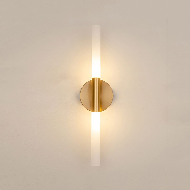 Contemporary Wall Light Fixtures Metal Indoor Vanity Lighting