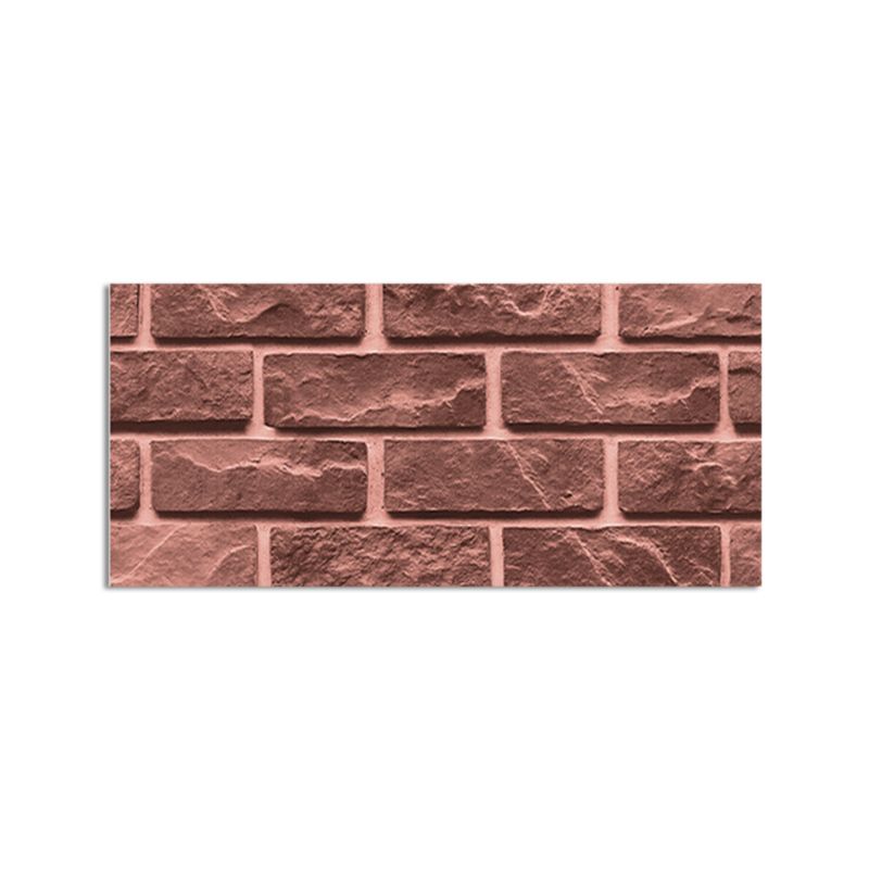 3D Artificial Brick Paneling Waterproof Peel and Stick Living Room Wall Panel (5-Pack)