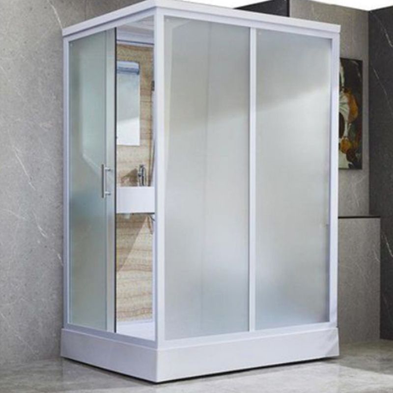 Modern Framed Shower Stall Clear Tempered Shower Stall for Bathroom