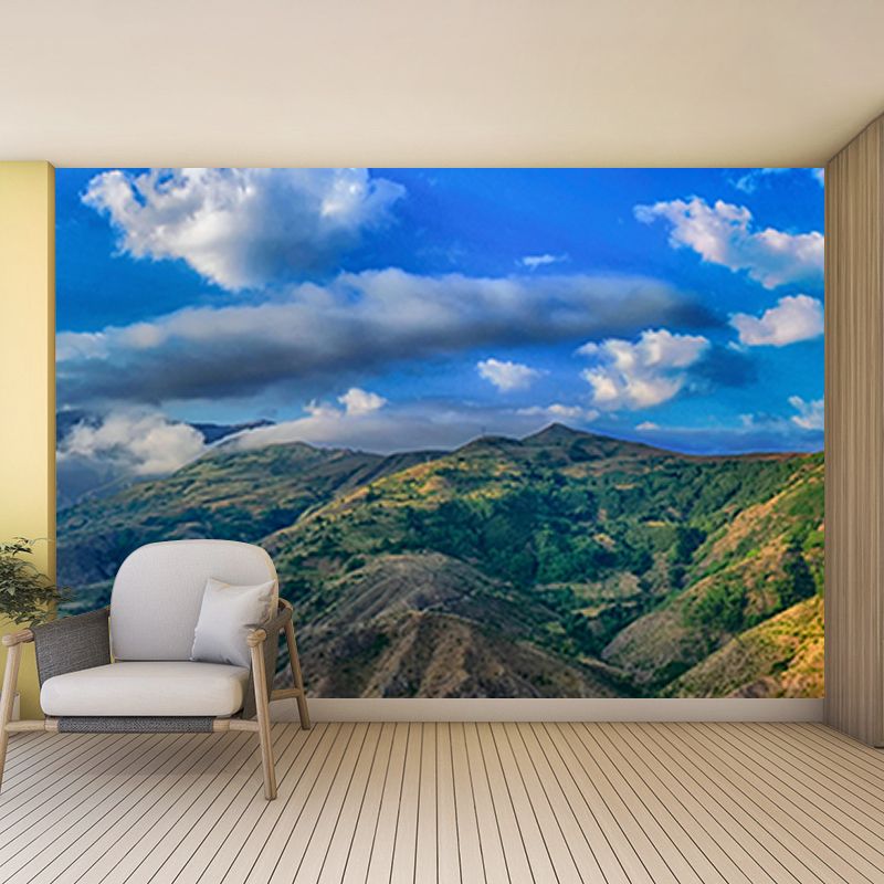 Mountain Environmental Photography Wallpaper Drawing Room Wall Mural