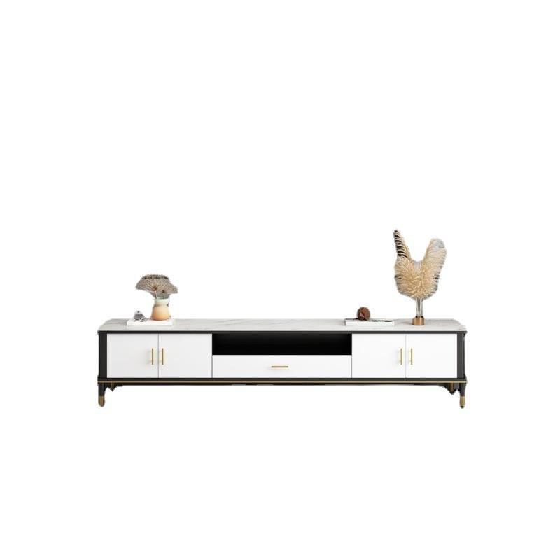 Modern TV Stand Console Open Storage TV Console for Living Room