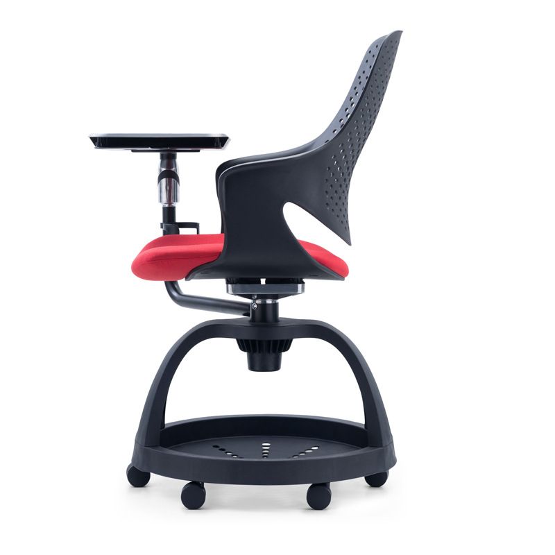 Modern No Distressing Conference Chair Plastic with Swivel  Wheels Chair