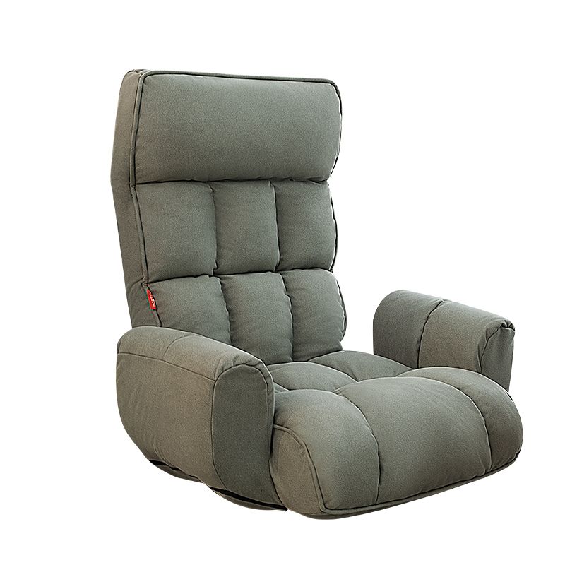 Modern & Contemporary Standard Recliner Metal Faux Leather Solid Color Swivel Base