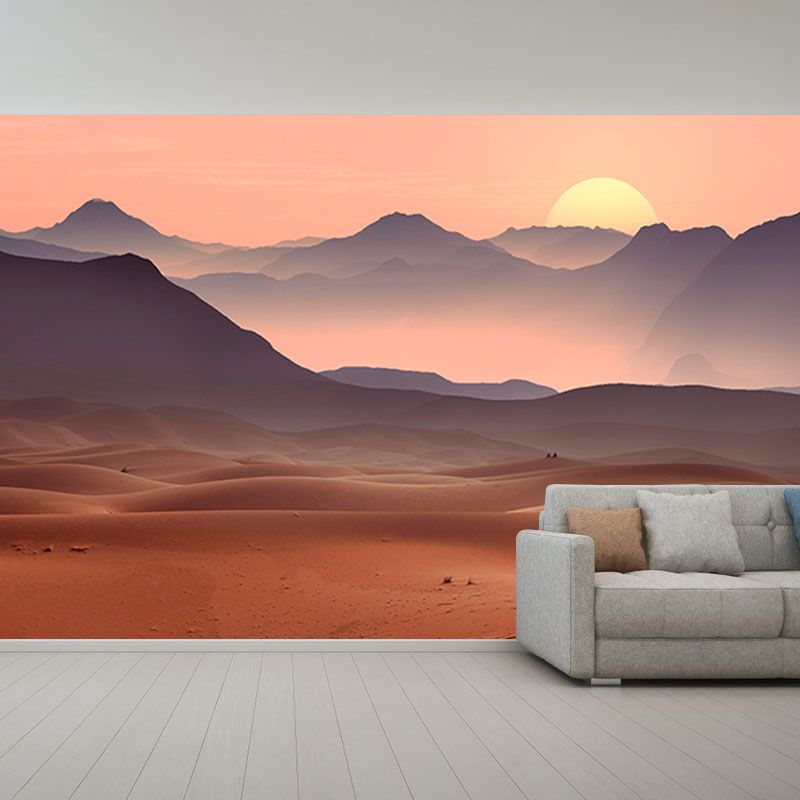 Photography Decorative Desert Wall Mural Sitting Room Mural Wallpaper