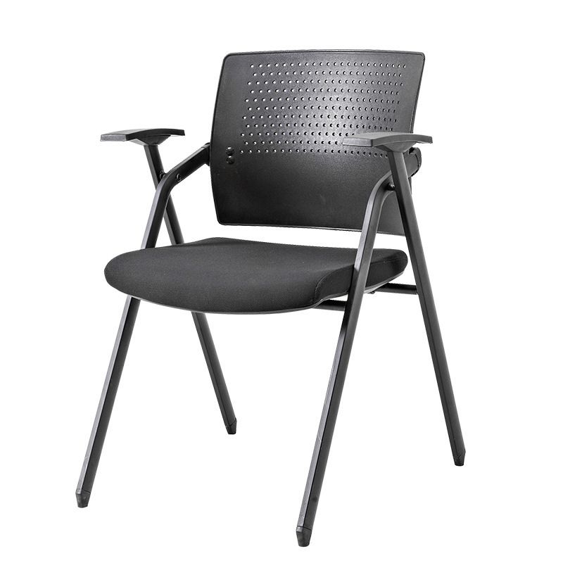 Mid-Back Ergonomic Conference Chair Contemporary Guest Chair without Wheels