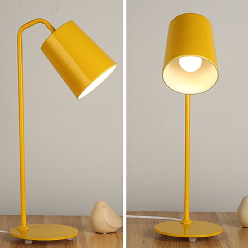 Nordic Style Desk Lamp Colorful Macaron Table Lamp for Children's Room