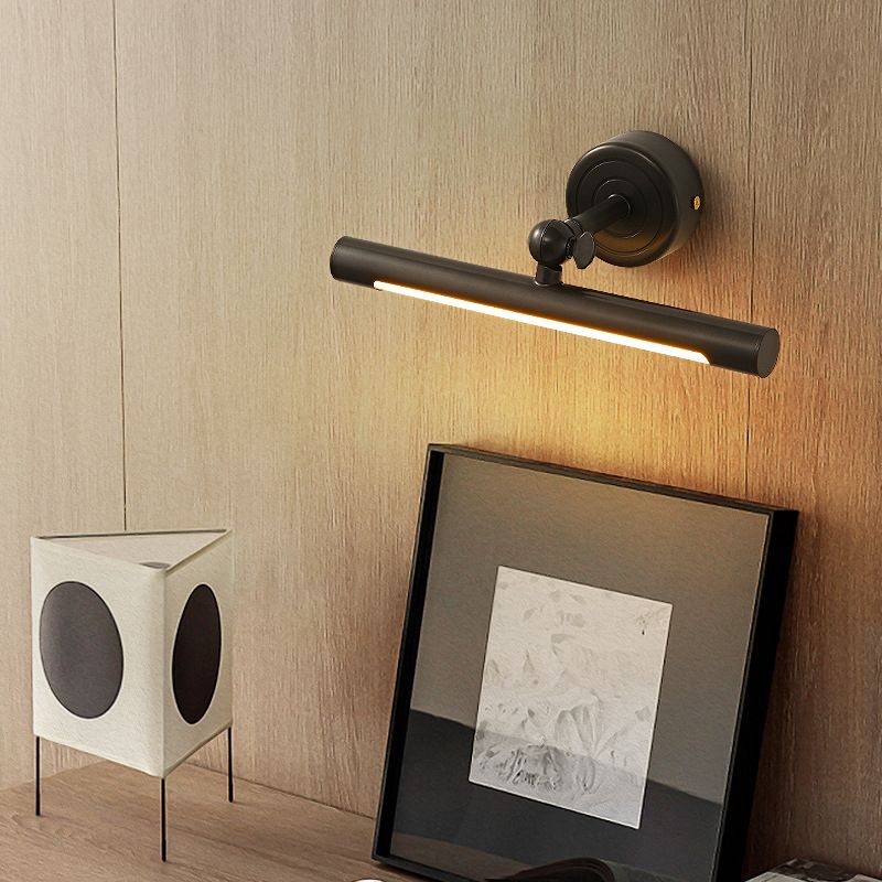 Metal Cylinder Vanity Wall Lights Contemporary Style 1 Light Vanity Lighting Ideas