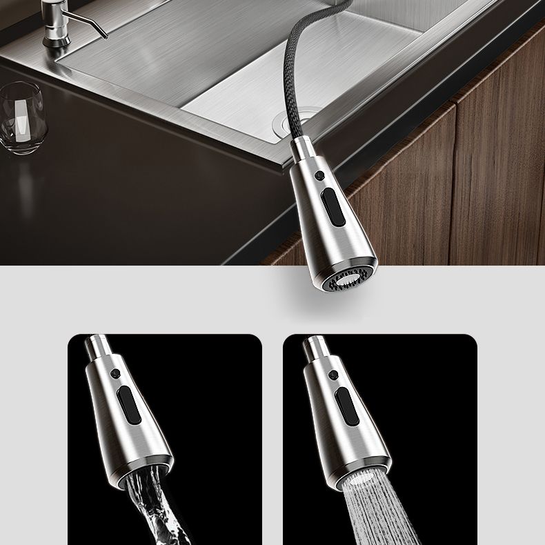 Classic Style Kitchen Sink Stainless Steel 3 Holes Drop-In Kitchen Sink