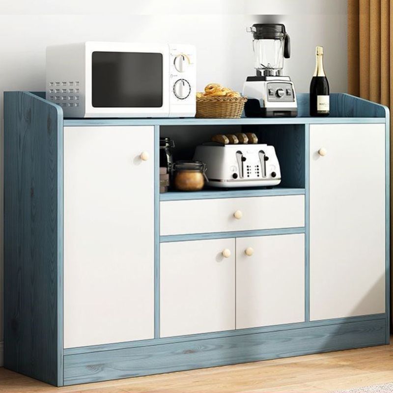 Modern Style Side Board Engineered Wood Drawers and Storage  Sideboard for Kitchen