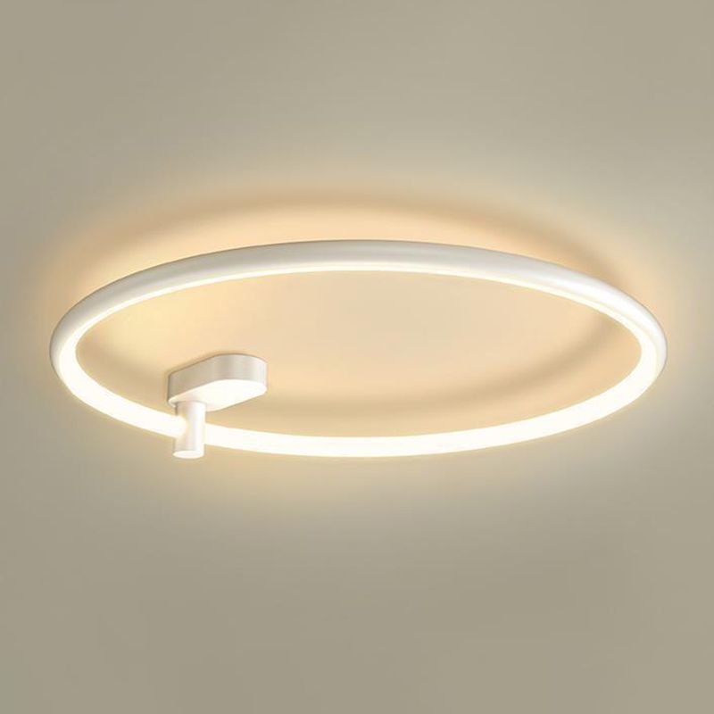 Modern Flush Mount Lighting White LED Ceiling Light for Kitchen