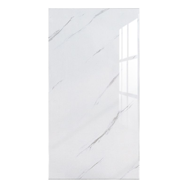 Modern Pearl Wainscoting PVC Wall Access Panel Peel and Stick Wall Tile Set of 5