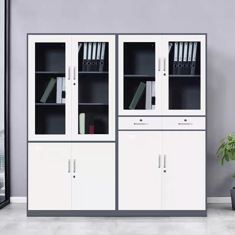 Modern Style Vertical File Cabinet Metal Fire-Resistant Filing Cabinet