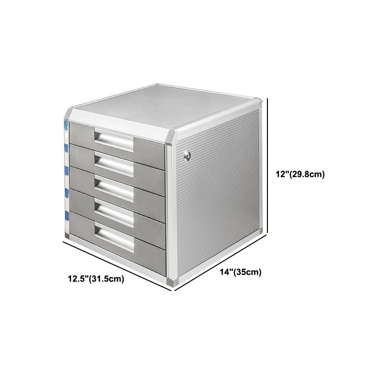 Modern Style Vertical Cabinet Metal Filing Cabinet with Lock and Storage