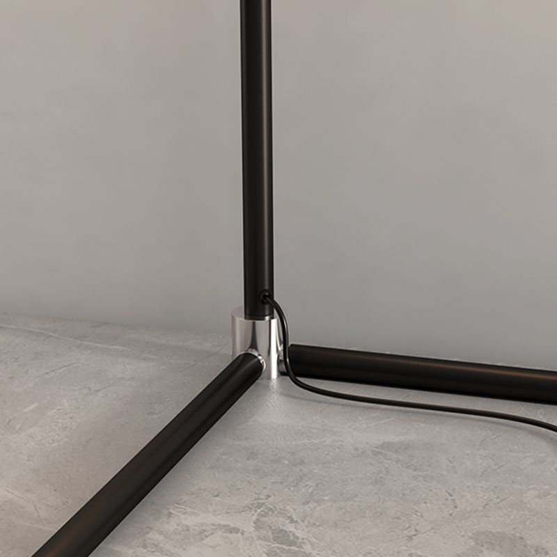 Contemporary Linear Shape Floor Lamp Metal 1-Light Floor Lamp