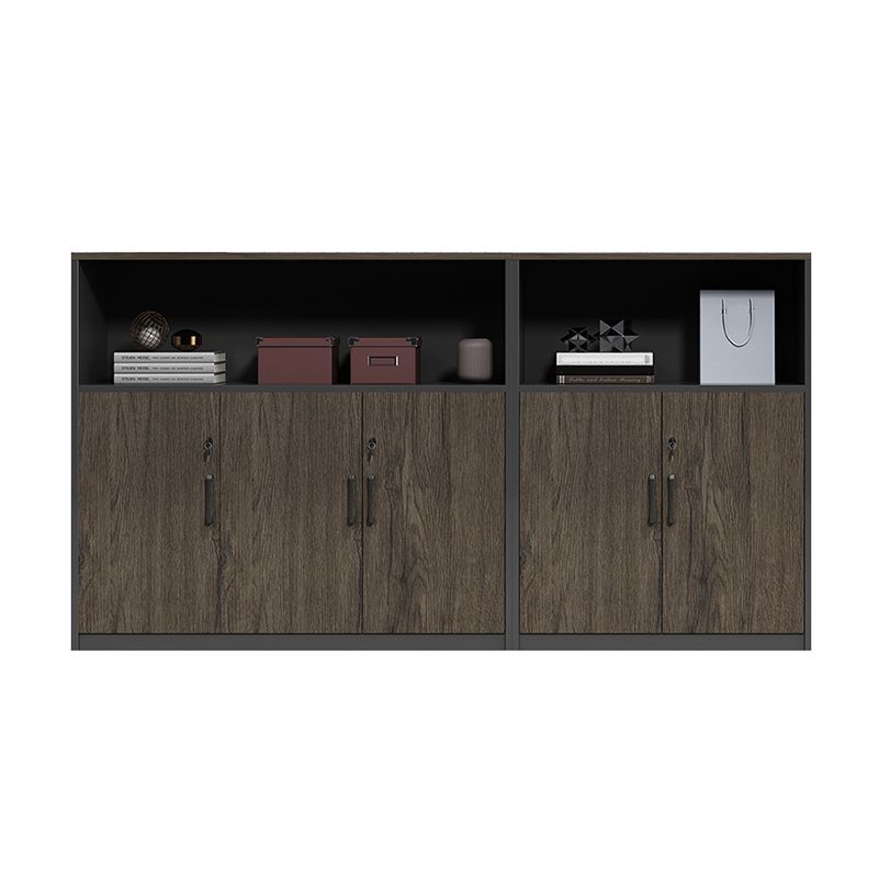 Modern Engineered Wood Filing Cabinet with Lock Storage for Home Office