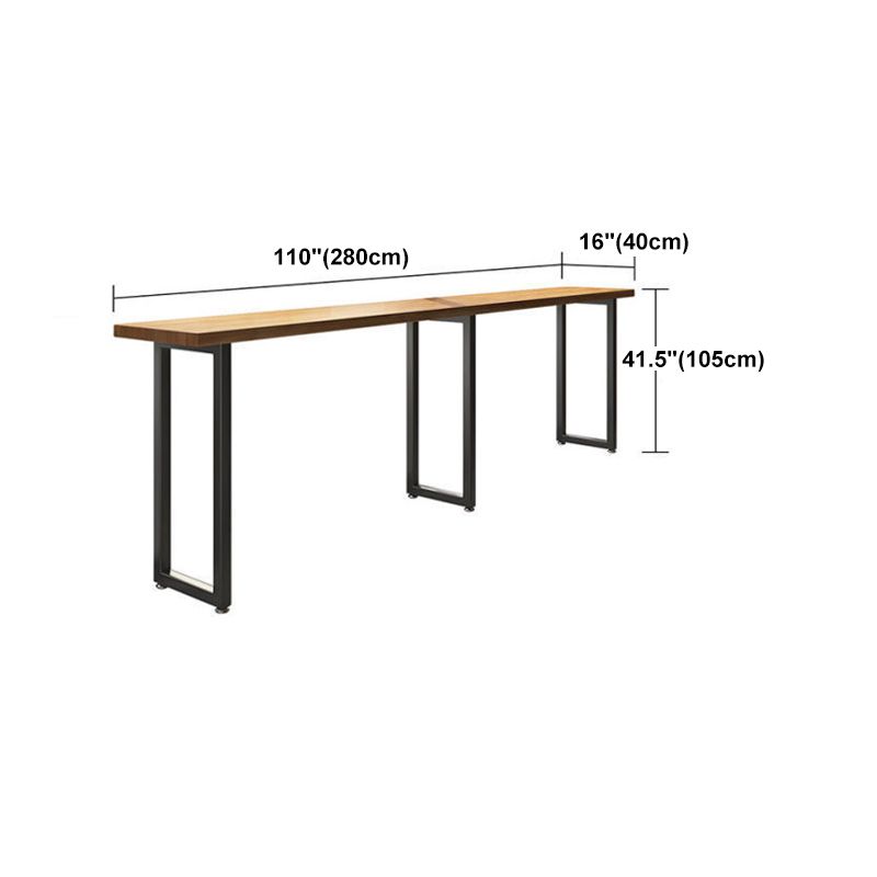 Modern Style Dining Wooden Table Bar Counter Table for Kitchen