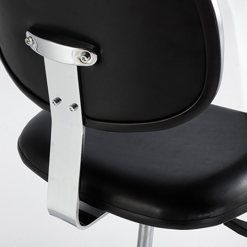 Modern Desk Chair Leather Office Chair Low-Back Chair with Wheels