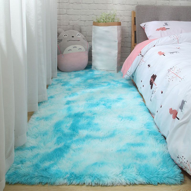 Tapis ouest pain, faux faux laine intérieure, tapis de support anti-glissement lavable tapis pour chambre à coucher