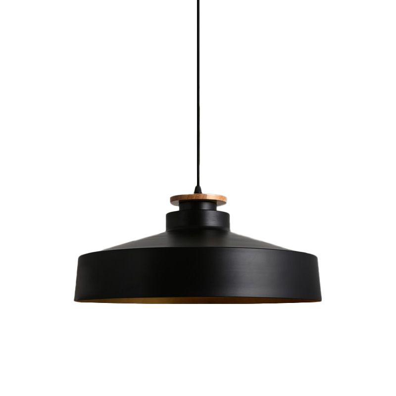 Luminaire pendentif en métal à 1 lumière