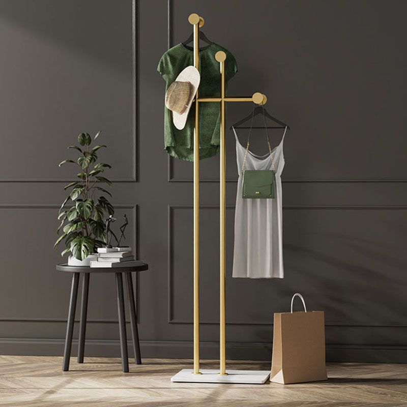 Gorgeous Clothes Hanger Free Standing Metal Coat Rack for Living Room