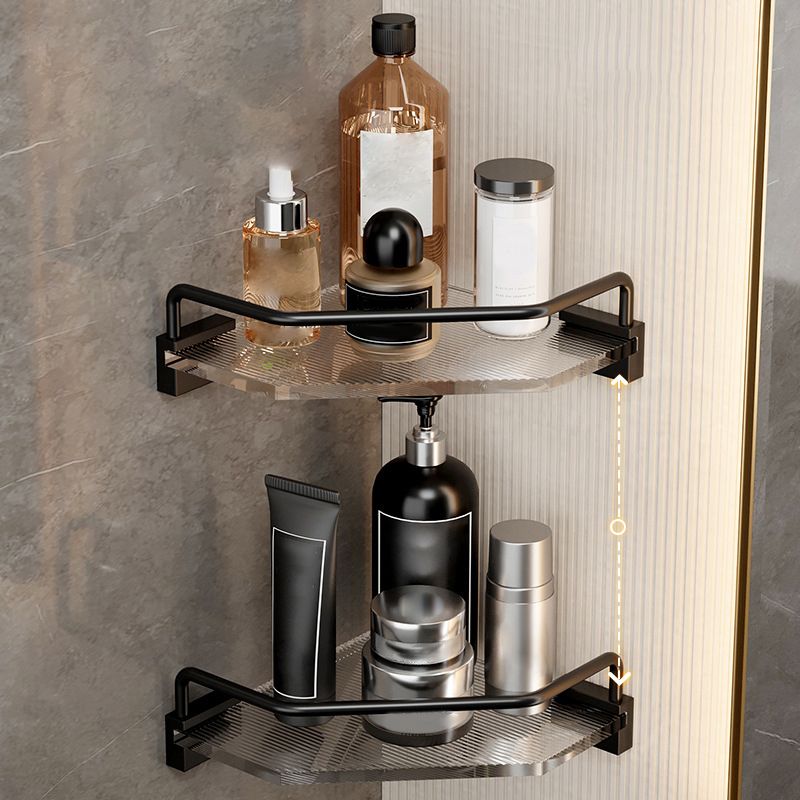 Contemporary Black Metal Bathroom Accessory As Individual Or As a Set