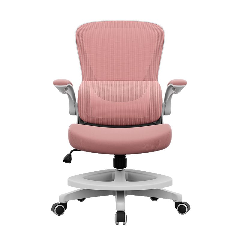 Removable Arms Desk Chair Modern No Distressing Ergonomic Slide Chair with Wheels