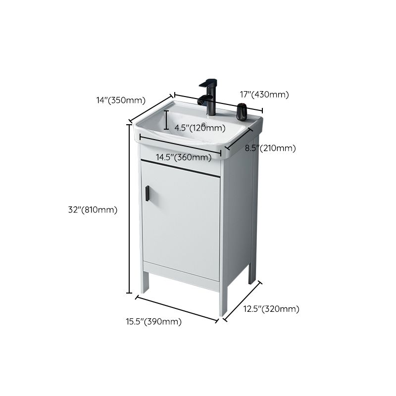 Aluminum Bathroom Vanity Modern Bathroom Vanity Set for Bathroom