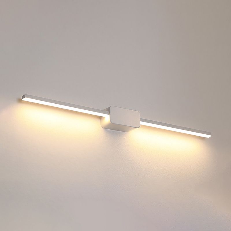 Metalen slanke muur ijdelheid licht moderne stijl 1 licht ijdelheid verlichting ideeën