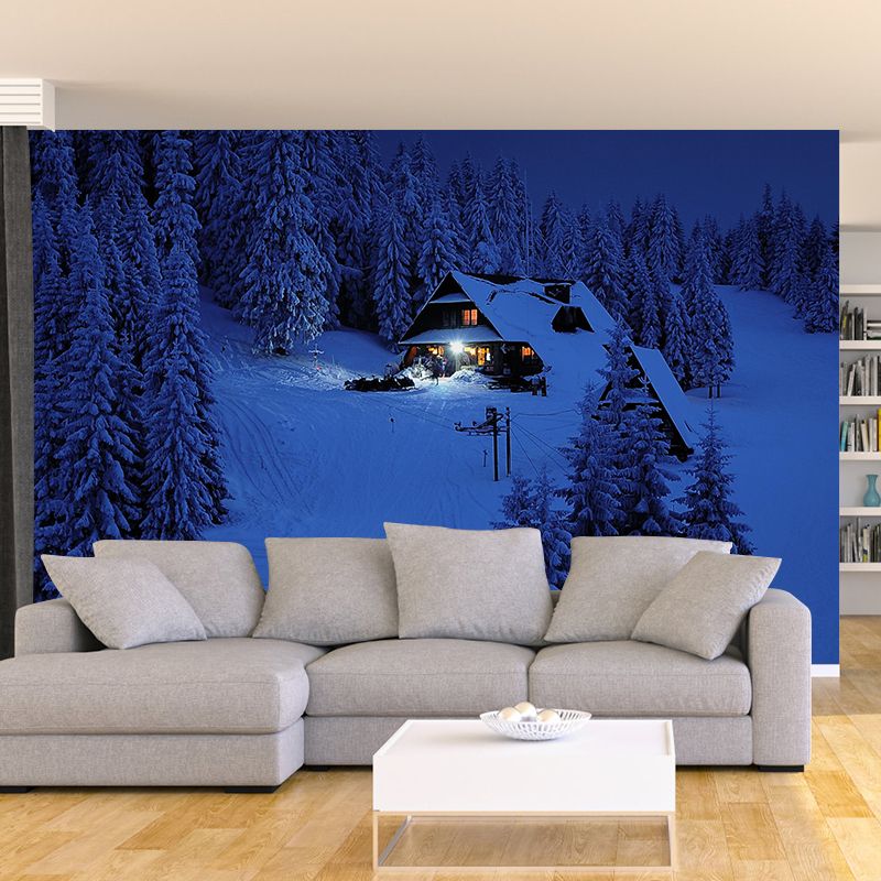 Decorative Mural Mildew Resistant Forest Photography Indoor Wall Mural