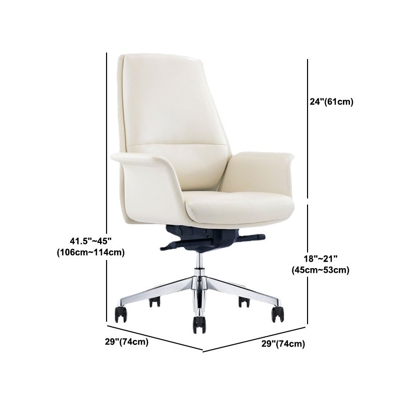 Contemporary Adjustable Seat Height Chair Conference Swivel Chair