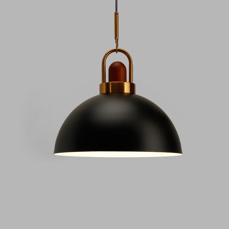 Industrial Simplicity Farmhouse Ceiling Lights with Unique Metal Shade