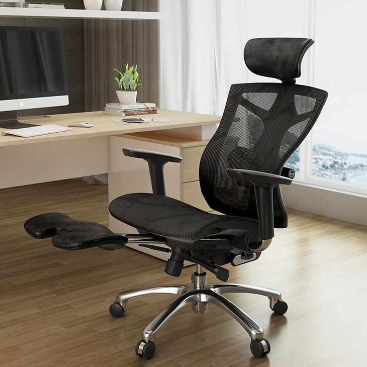 Modern Office Chair Removable Arms Adjustable Seat Height Desk Chair with Wheels