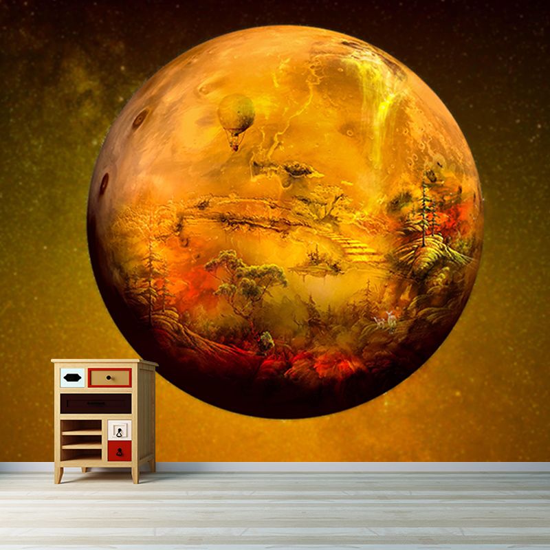 Illustration Customized Universe Wall Mural Wallpaper Eco-friendly for Living Room