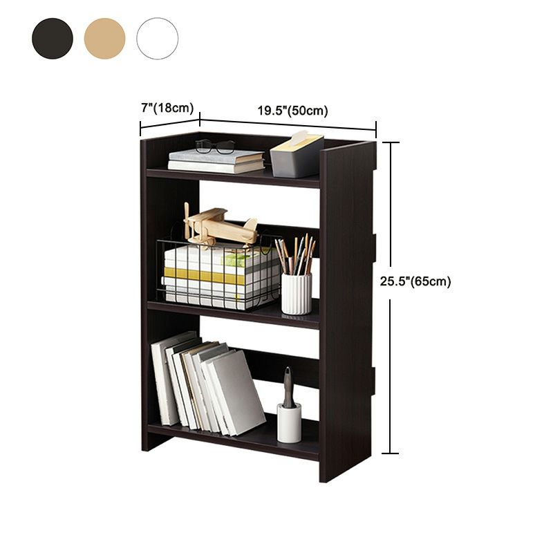 Modern Vertical File Cabinet Solid Wood File Cabinet with Storage Shelves