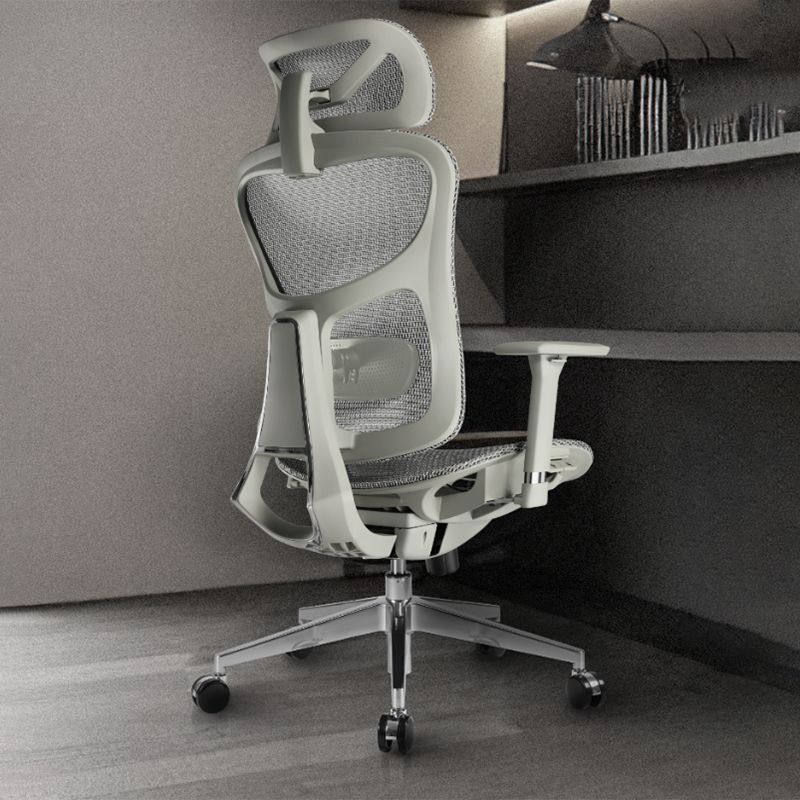 Removable Arms Desk Chair Ergonomic Modern Office Chair with Wheels